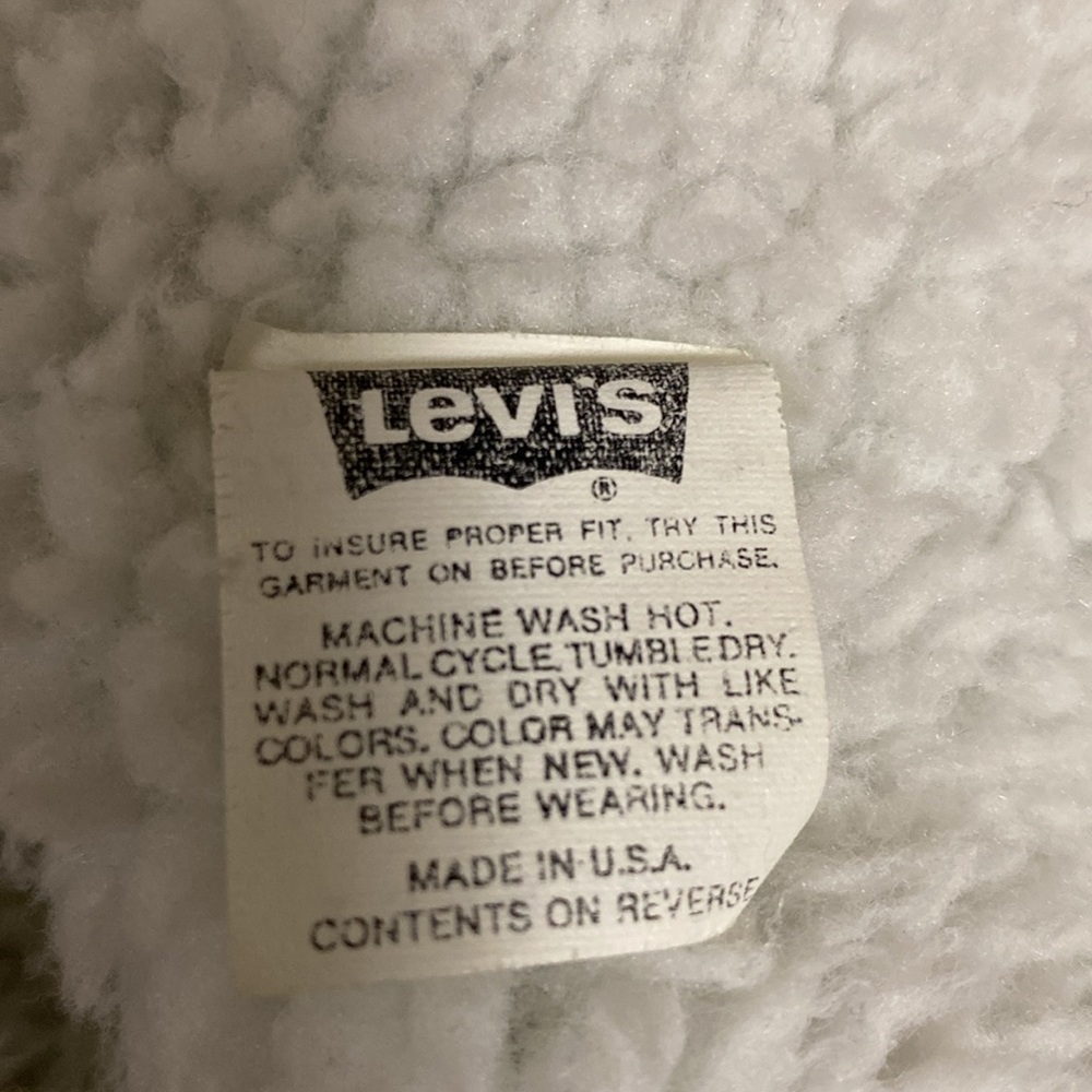 Lined Denim Jacket. - image 5